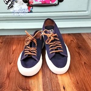 Frye Ludlow sneaker mens size 7.5 low top canvas